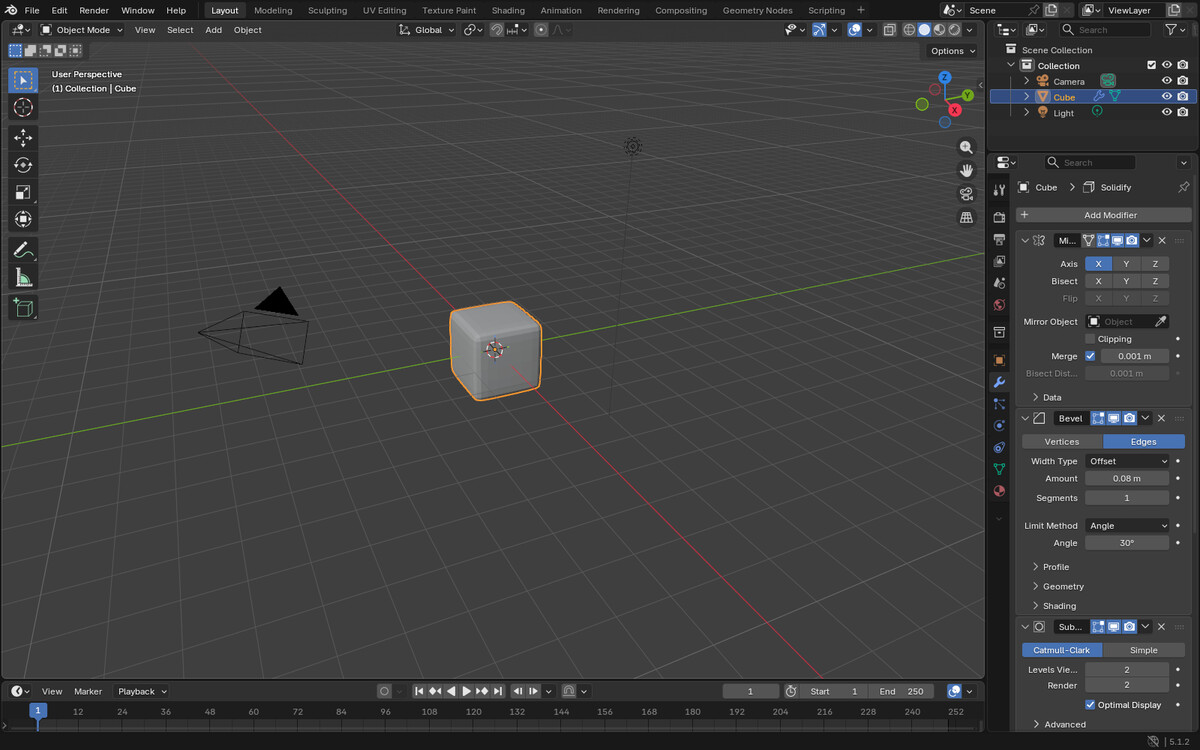 Модификаторы Blender: работать умно, а не долго